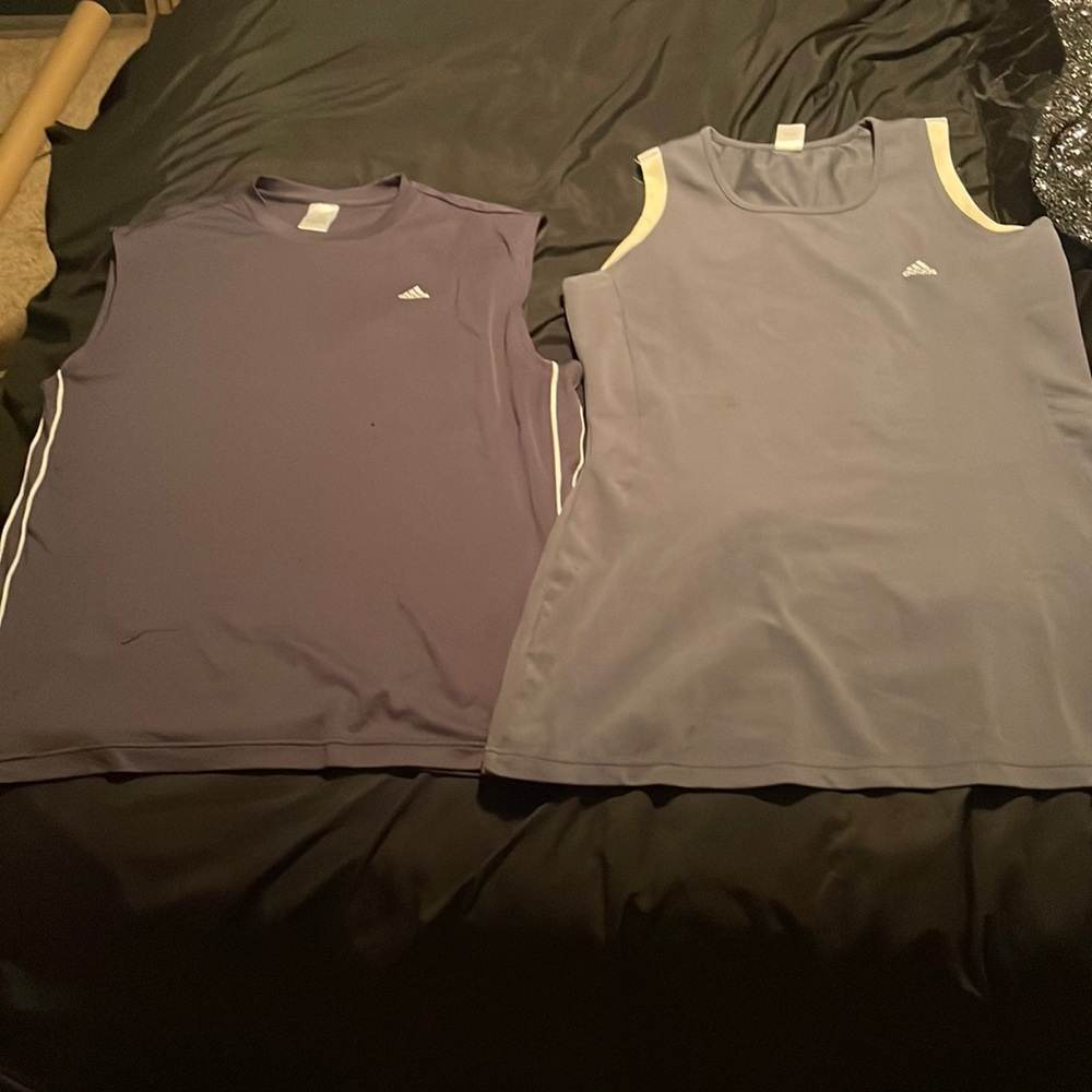 2 Adidas Climalite Men’s Tank Tops